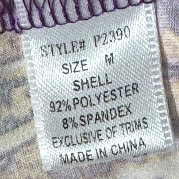 BEAR DANCE BOHO FLARE LEGGING PANT STRETCH HIPPIE GRANOLA COTTAGECORE M - Picture 4 of 5